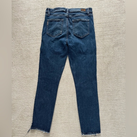 PAIGE Dark and Light Blue Denim Jeans size 29 - Picture 7 of 7
